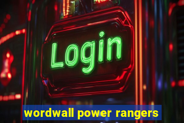 wordwall power rangers